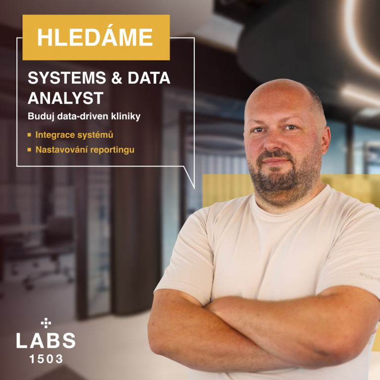 SYSTEMS AND DATA ANALYST: Buduj data-driven soukromé kliniky